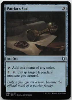 Patriar's Seal 332/361 Uncommon The List Reprints Magic: The Gathering Near Mint - Image 1