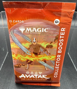 Magic The Gathering Avatar The Last Airbender Collector Booster Pack MTG - Image 2