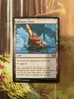 Reliquary Tower Tarkir: Dragonstorm Commander NM MTG - Image 1