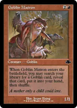 NM - Goblin Matron (Retro Frame) [DMR - 323] Dominaria Remastered - Image 1
