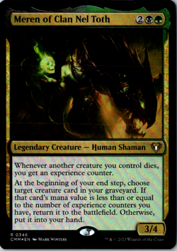 Meren of Clan Nel Toth Commander Masters 346 FOIL Near Mint - Image 1