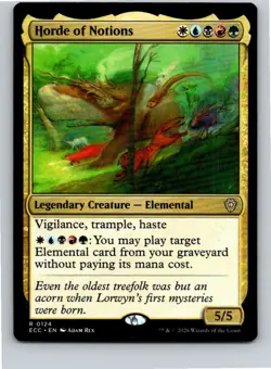 Magic the Gathering Horde of Notions Lorwyn Eclipsed Commander MTG Free Shipping - Image 1
