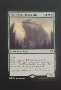 Craterhoof Behemoth - #280 Regular - Commander Masters - Mtg - Image 2