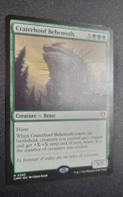 Craterhoof Behemoth - #280 Regular - Commander Masters - Mtg - Image 4