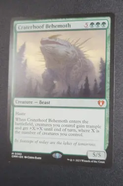 Craterhoof Behemoth - #280 Regular - Commander Masters - Mtg - Image 5
