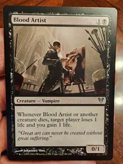 Blood Artist - Avacyn Restored (86) - NM - Regular - MTG - Commander - Staple - Image 1