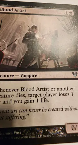 Blood Artist - Avacyn Restored (86) - NM - Regular - MTG - Commander - Staple - Image 5