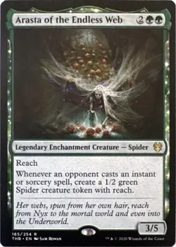 [B4G1] Arasta of the Endless Web (#165) - Theros Beyond Death - MTG - NM - Image 1