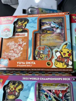 Pokemon 2025 World Championships Decks Set of ALL 4 Decks FACTORY SEALED! - Image 2