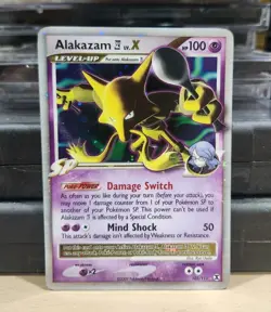 Alakazam E4 LV.X 103/111 MP Pokemon TCG Rising Rivals - Image 1