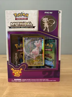 Mew Mythical Collection Box 20th Anniversary Generations New Sealed Pokemon TCG - Image 1