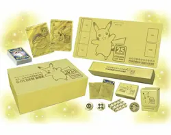 Pokemon Card Game Pikachu 25th Anniversary Golden Box set New sealed JAPAN - Image 2