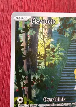 Pokemon TCG Psyduck Scarlet & Violet-151 175/165 Holo Illustration Rare - Image 2