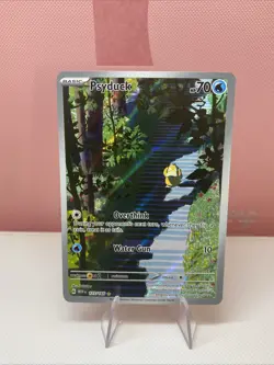 Pokemon TCG Psyduck Scarlet & Violet-151 175/165 Holo Illustration Rare - Image 1