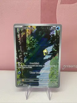 Pokemon TCG Psyduck Scarlet & Violet-151 175/165 Holo Illustration Rare - Image 1