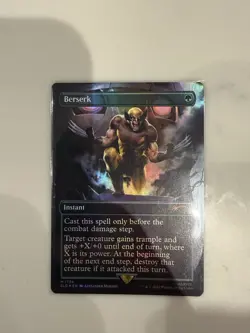 Berserk (1738) (Rainbow Foil) Secret Lair Drop Foil Near Mint Magic Gathering - Image 1