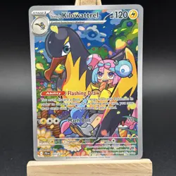Ionos Kilowattrel 163/159 Journey Together Pokemon TCG Illustration Rare Card NM - Image 2