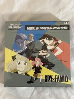 English Spy X Family Booster Box Weiss Schwarz New Sealed TCG Trading Card Game - Image 1