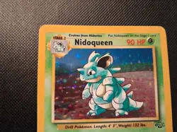Pokemon Nidoqueen Jungle Unlimited 7/64 Card. Excellent Condition - Image 2