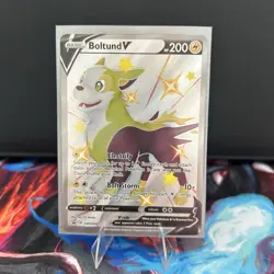 Boltund v SWSH085 NM Black Star Promo Pokemon TCG Card - Image 1