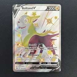 Boltund v SWSH085 NM Black Star Promo Pokemon TCG Card - Image 2