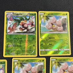 Exeggutor Roaring Skies Reverse Holo Exeggcute Crimson Invasion Pokemon Card 5 - Image 2