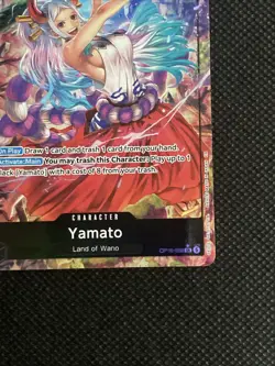 Yamato (Alt Art) OP16-098 SR, The Time of Battle, One Piece Card Game, Foil, Eng - Image 4