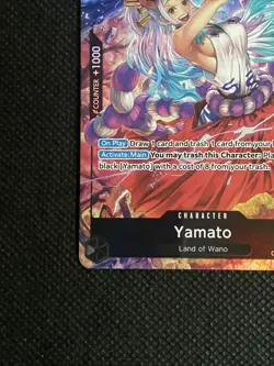 Yamato (Alt Art) OP16-098 SR, The Time of Battle, One Piece Card Game, Foil, Eng - Image 5