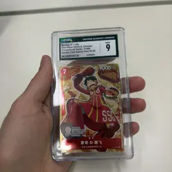 One Piece Chinese Card Game Chinese Fest 24-25 Luffy P-080 Promo Foil - Image 1