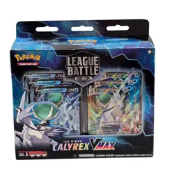 Pokemon TCG Ice Rider Calyrex VMAX League Battle Deck 60-Card Set 2022 - Image 1