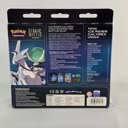 Pokemon TCG Ice Rider Calyrex VMAX League Battle Deck 60-Card Set 2022 - Image 4