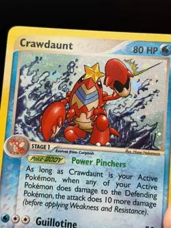Pokemon Card - Crawdaunt Dragon 3/97 Holo Rare - Image 2