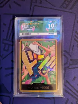 One Piece PRB-02 the Best Vol.2 Nico Robin Don Card Gold Alt Don English-ACE 10 - Image 1