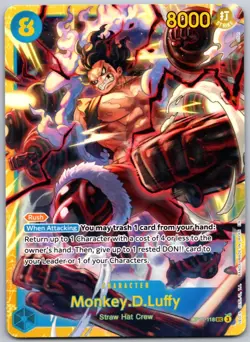 Monkey.D.Luffy (Nami Deck) OP11-118 Learn Together Deck Set One Piece NM - Image 1