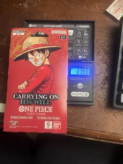 HEAVY (37.93) OP-13 Sleeved Booster Pack - ONE PIECE TCG - CARRYING ON HIS WILL - Image 1