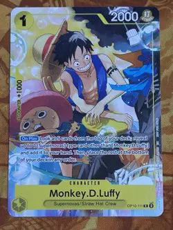 Monkey.D.Luffy (Welcome Pack Promo) OP10-111 One Piece Pirate Party Vol.1 (NM) - Image 1