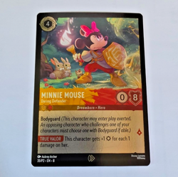 Minnie Mouse - Daring Defender 35 /P2 Disney Lorcana Promo Cards Cold Foil - Image 1