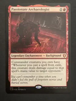 Passionate Archaeologist - FOIL - Commander Legends: Battle for Baldur's Gate - - Image 1