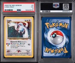 Pokemon 2000 Lugia 9/111 Holo Neo Genesis PSA 3 - Image 3