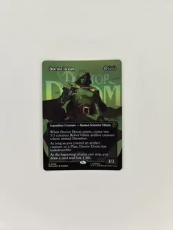 MTG Doctor Doom Borderless Foil #365 Marvel Super Heroes - Image 2