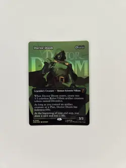 MTG Doctor Doom Borderless Foil #365 Marvel Super Heroes - Image 5