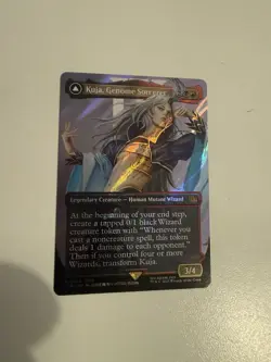 MTG - Kuja, Genome Sorcerer - SURGE FOIL Borderless - Final Fantasy - FIN 0399 - Image 1