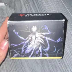 Magic: The Gathering Mixed MTG Card Lot with Deck Storage Box - Image 1