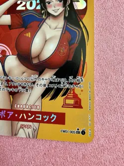 Boa Hancock FIFA Spain DIY ACG One Piece Anime Art Card Custom Collab - Image 4