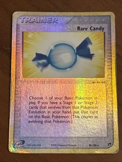 Rare Candy 88/100 Sandstorm Reverse Holo Uncommon Trainer 2003 HP - Image 1