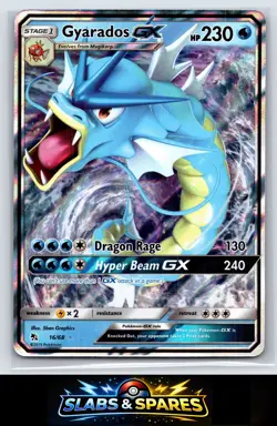 Gyarados GX Hidden Fates #16/68 Ultra Rare, Holo - Image 1
