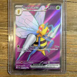 Pokemon TCG Beedrill EX 098/108 Ultra Rare Holo Evolutions EN 2016 - Image 1