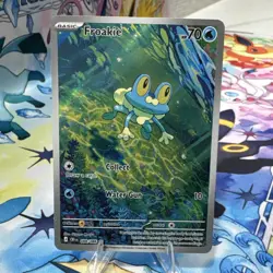 Froakie 88/86 Pokemon TCG Chaos Rising NM Illustration Rare - Image 1