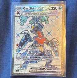 Garchomp ex 219/182 Paradox Rift Ultra Rare Holo Tera English 320HP - Image 1
