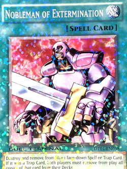 yugioh NOBLEMAN OF EXTERMINATION DT01-EN038 DUEL TERMINAL COMMON NEAR MINT - Image 2